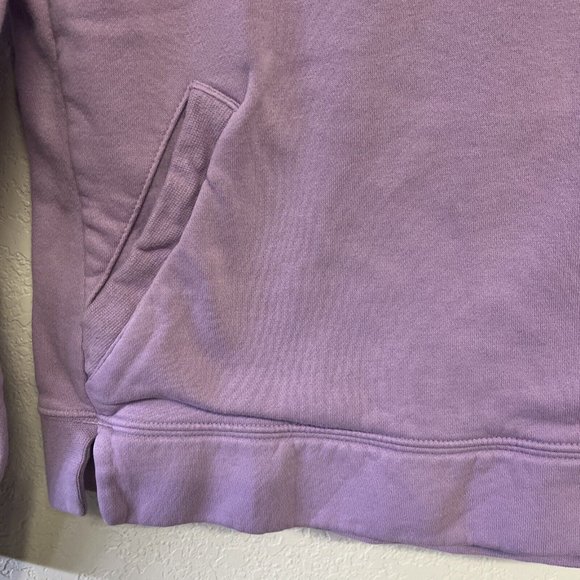 Nike Purple Long Sleeve Graphic Print Hoodie Pullover Sweatshirt Kids' Size M - Picture 2 of 7